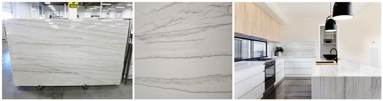 White Macaubas Quartzite Stone