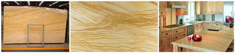 Golden Macaubas Quartzite Countertop
