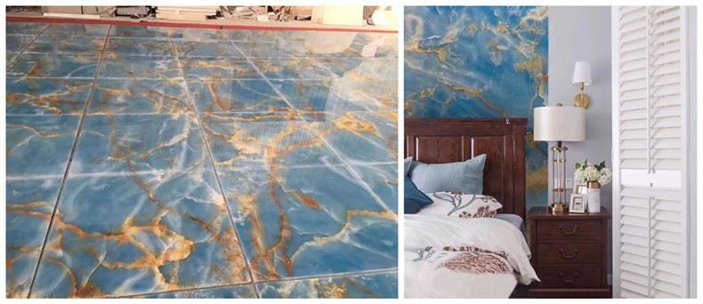 blue onyx stone tile