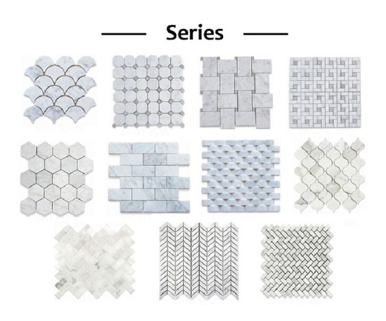  marble mosaic series