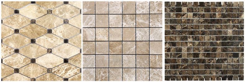 Emperador Marble Mosaic Tiles