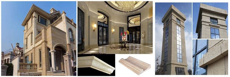 Travertine Linear Stone Cornices