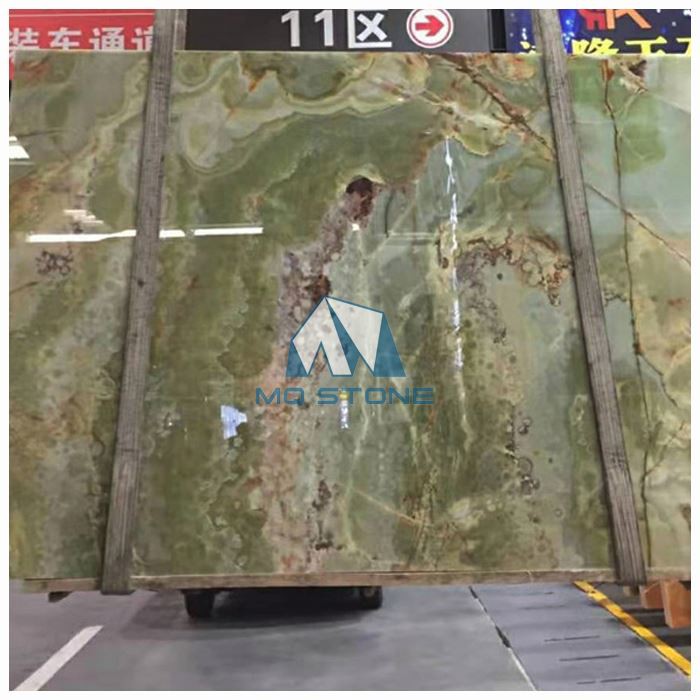Green Onyx Stone Slab