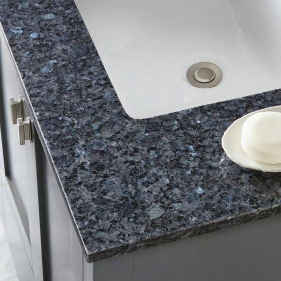 Blue Pearl Granite Vanity Tops