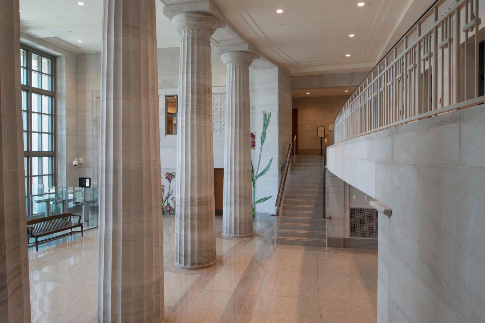 Building-Floor-With-Polished-Granite-Tiles 
