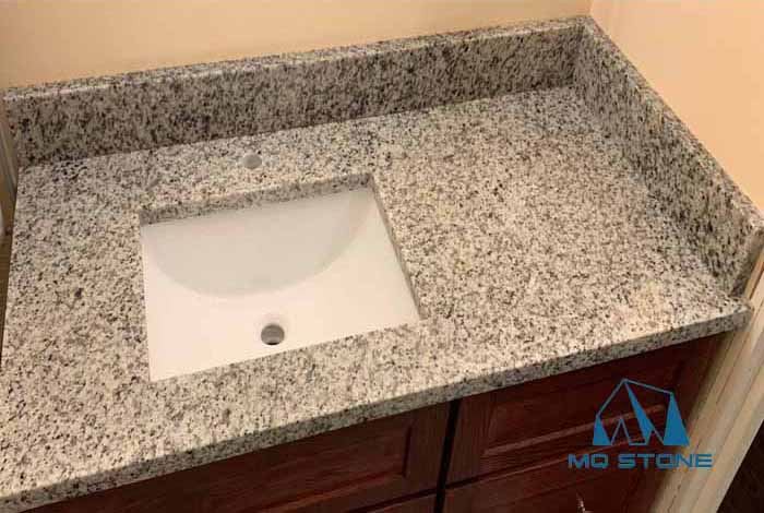 granite color luna pearl vanity top