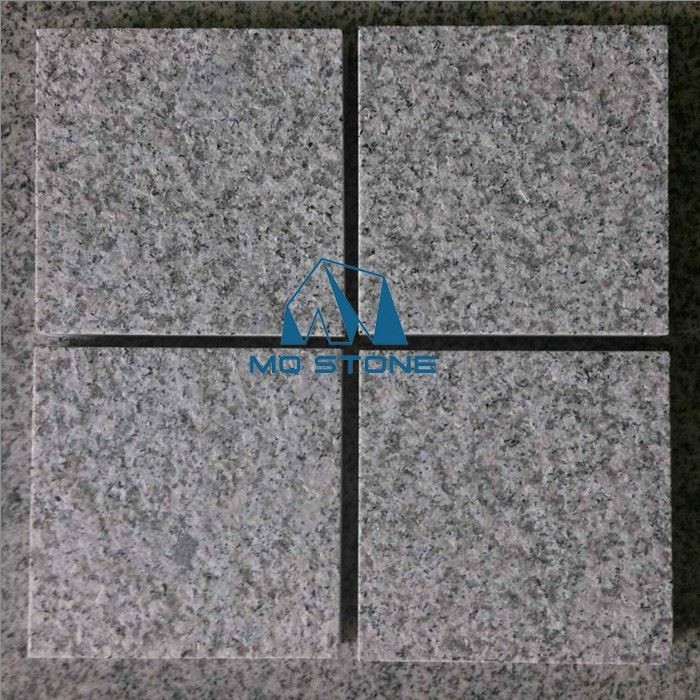 Flamed grey granite paving stone