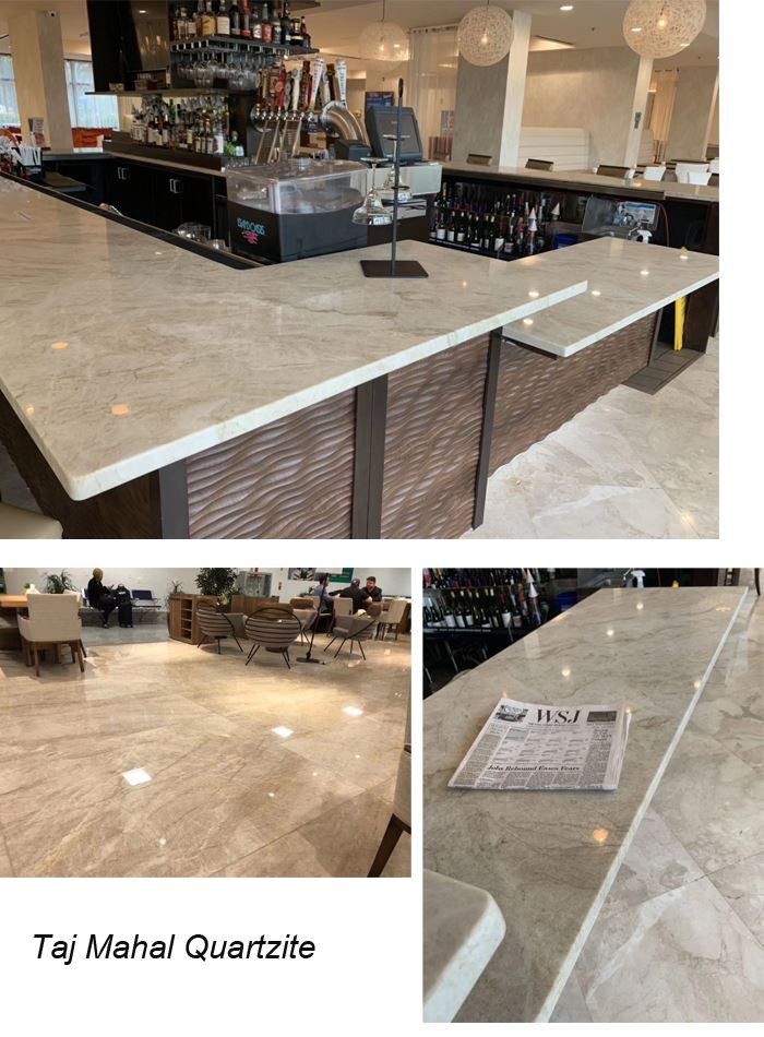 Taj Mahal Quatz kitchen tops