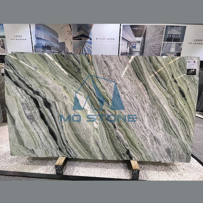 Shangri-La green marble slab