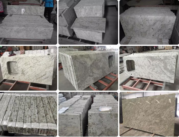 White Andromeda Granite Application