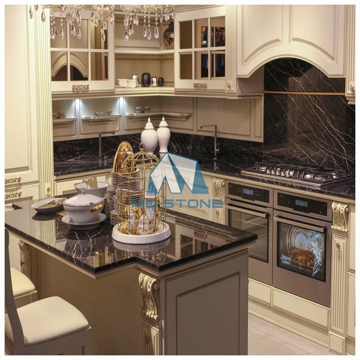 Noir Saint Laurent Kitchen Countertop