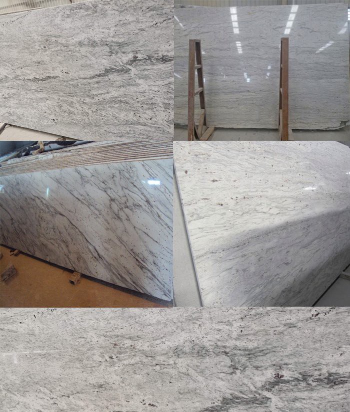 river white granite slab type