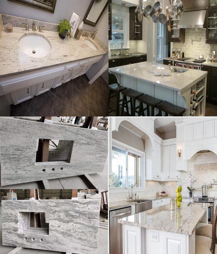 river white granite projects