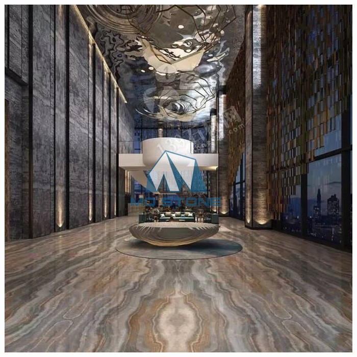 Palissandro Blue Marble Floor Tiles