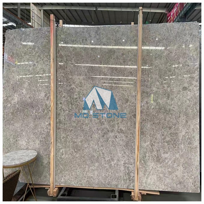 Polished Tundra Gray Marble Slabs