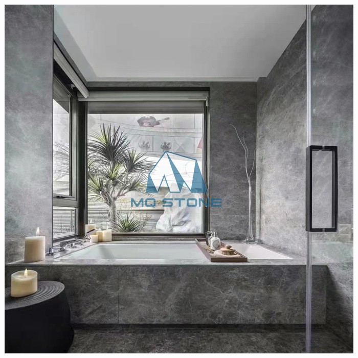Tundra Gray Marble Tiles