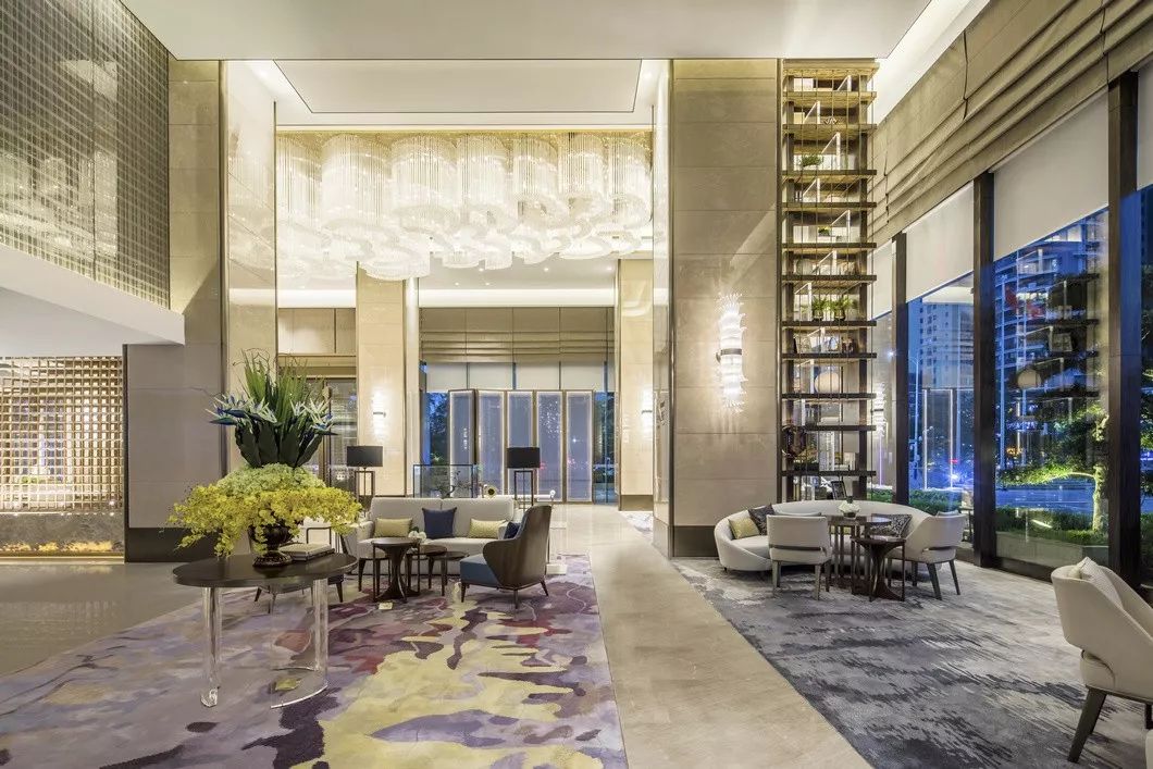 Hotel meeting lobby