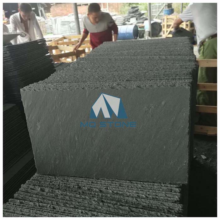 Natural Split Black Slate Roofing Tiles