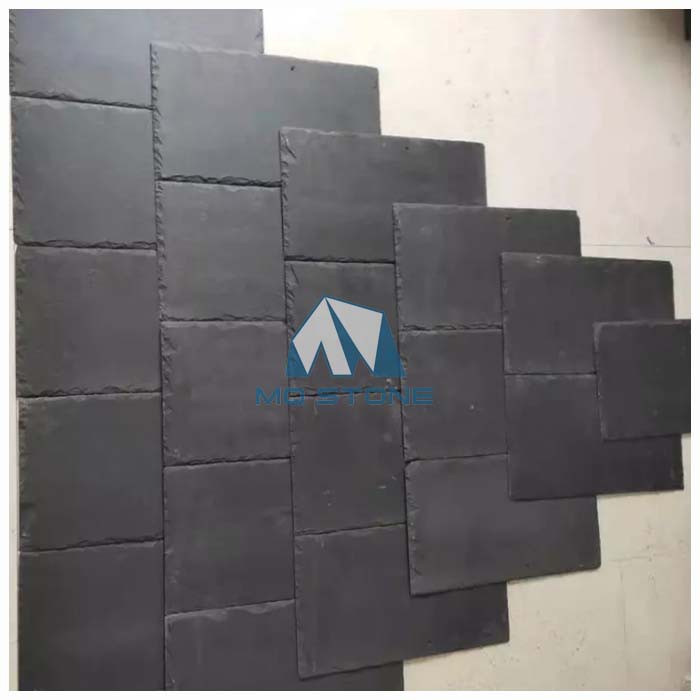 Black Slate Roofing Decoration