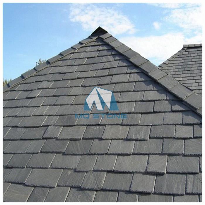 Rough Black Slate Tiles