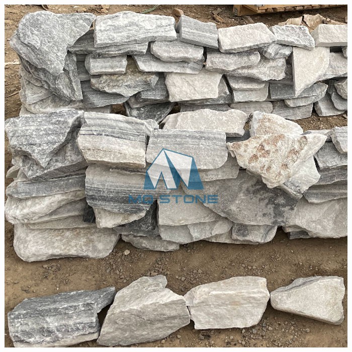 Silver Grey Quartzite Loose Stone