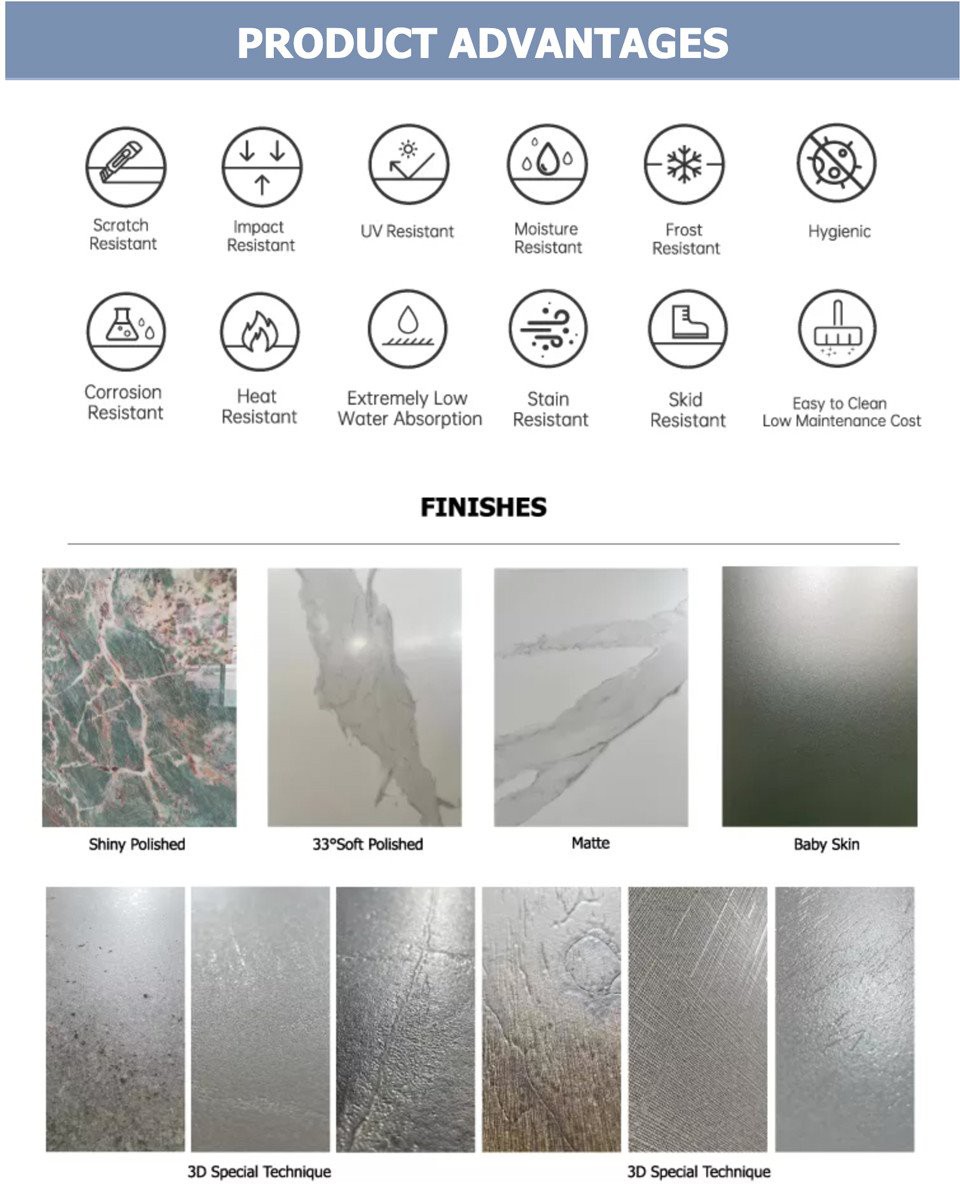 Sintered Porcelain Slabs Advantages
