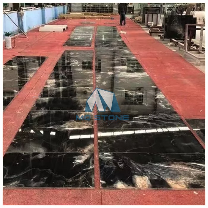 Confusion Dark Marble Tiles