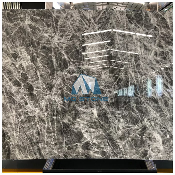 Cristallo Fume Grey Marble Slabs