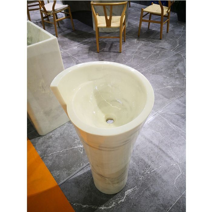 White Marble Sink