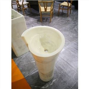 White Marble Sink
